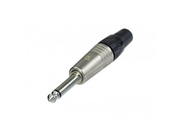 Proel Mono Jack Connector 6.3mm Cord Plug MALE BLACK Proel Mono Jack Connector 6.3mm Cord Plug MALE BLACK